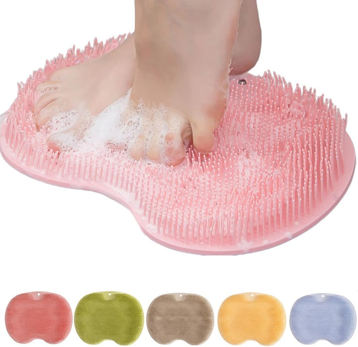CleanFootFlex Hände-frei Silikon Fuß Reinigungsmatte Karnz