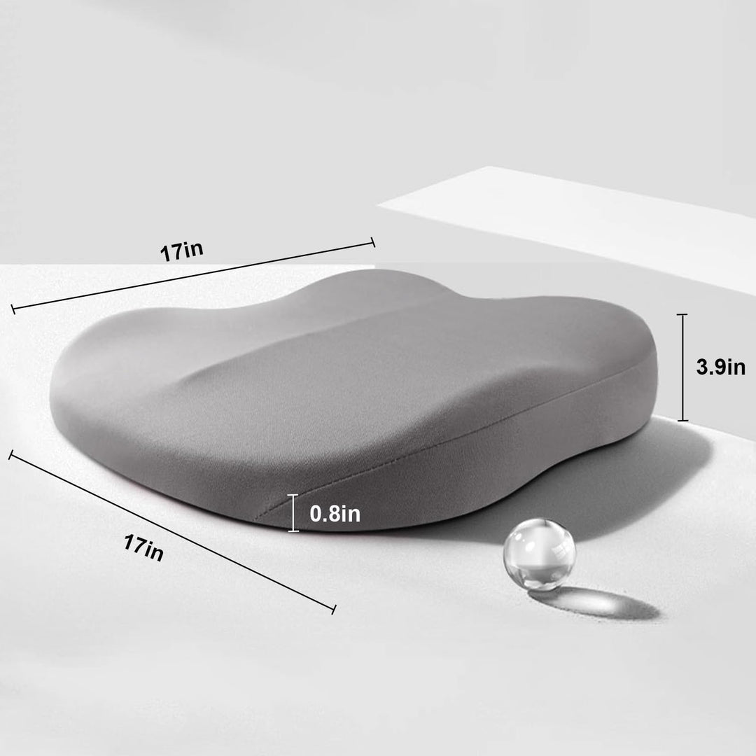 SitComfort Ergonomisches Sitzkissen für Auto & Büro – Bessere Sitzhöhe und Haltung | Karnz