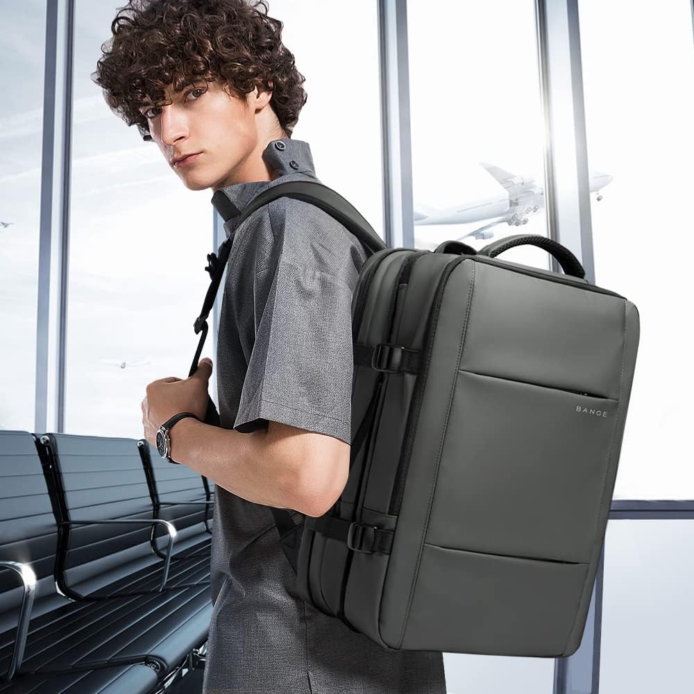 Erweiterbarer 26–45L wasserdichter Reisen-Rucksack mit Laptop-Fach & Duffle-Trage | Karnz
