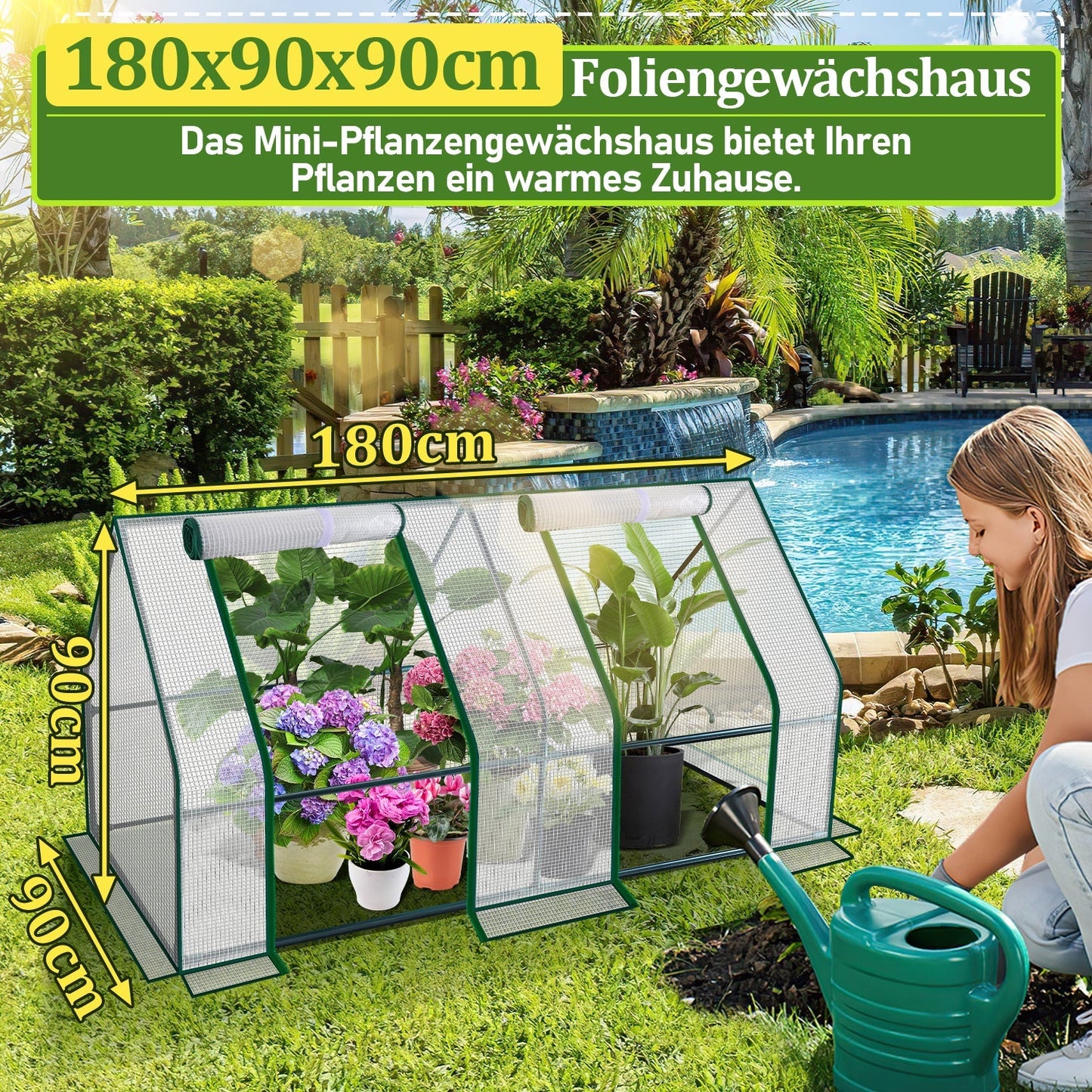 Gewächshaus Tomatengewächshaus Treibhaus | Karnz