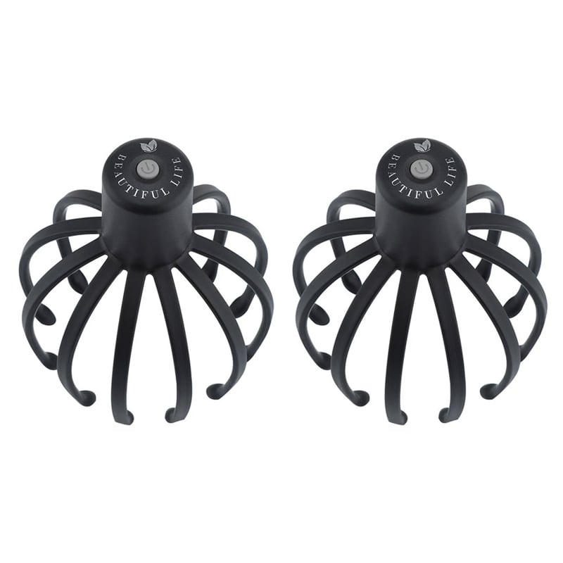 Kopfmassagegerät mit Oktopus-Motiv