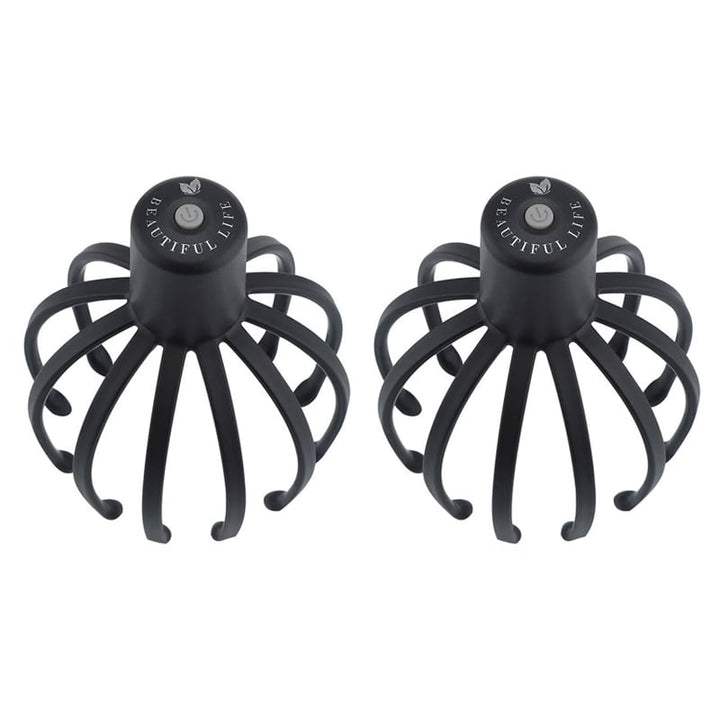 Kopfmassagegerät mit Oktopus-Motiv