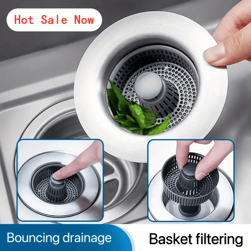 Karnz | Neu verbesserter Waschbecken Bounce Core Abfluss-Sieb