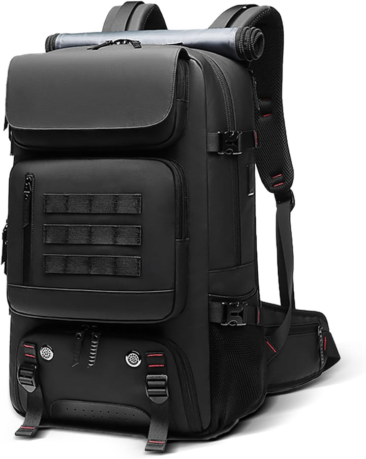 50L wasserdichte Reise-Rucksack mit Schuhfach & USB-Anschluss | Karnz