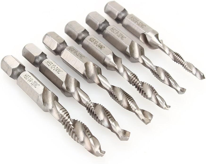 Schraubendreher, 6,35 mm (1/4") Schraubenteiler, 6 Stück Schlüssel | Karnz