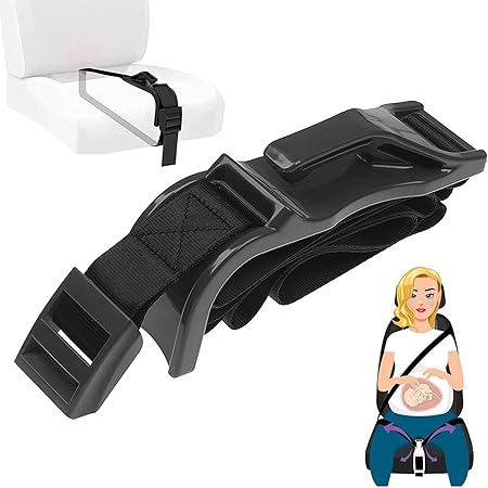 Karnz | BabyGuard Gürtel | Sicher unterwegs für Sie und Ihr ungeborenes Kind - Bequemer Schwangerschaftsgurt