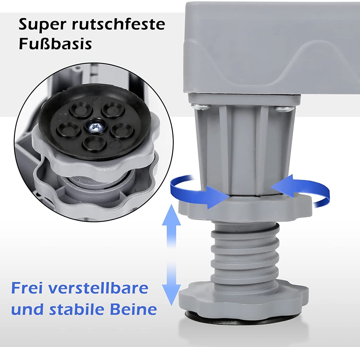 Waschmaschinen Untergestell Sockel Verstellbar | Karnz