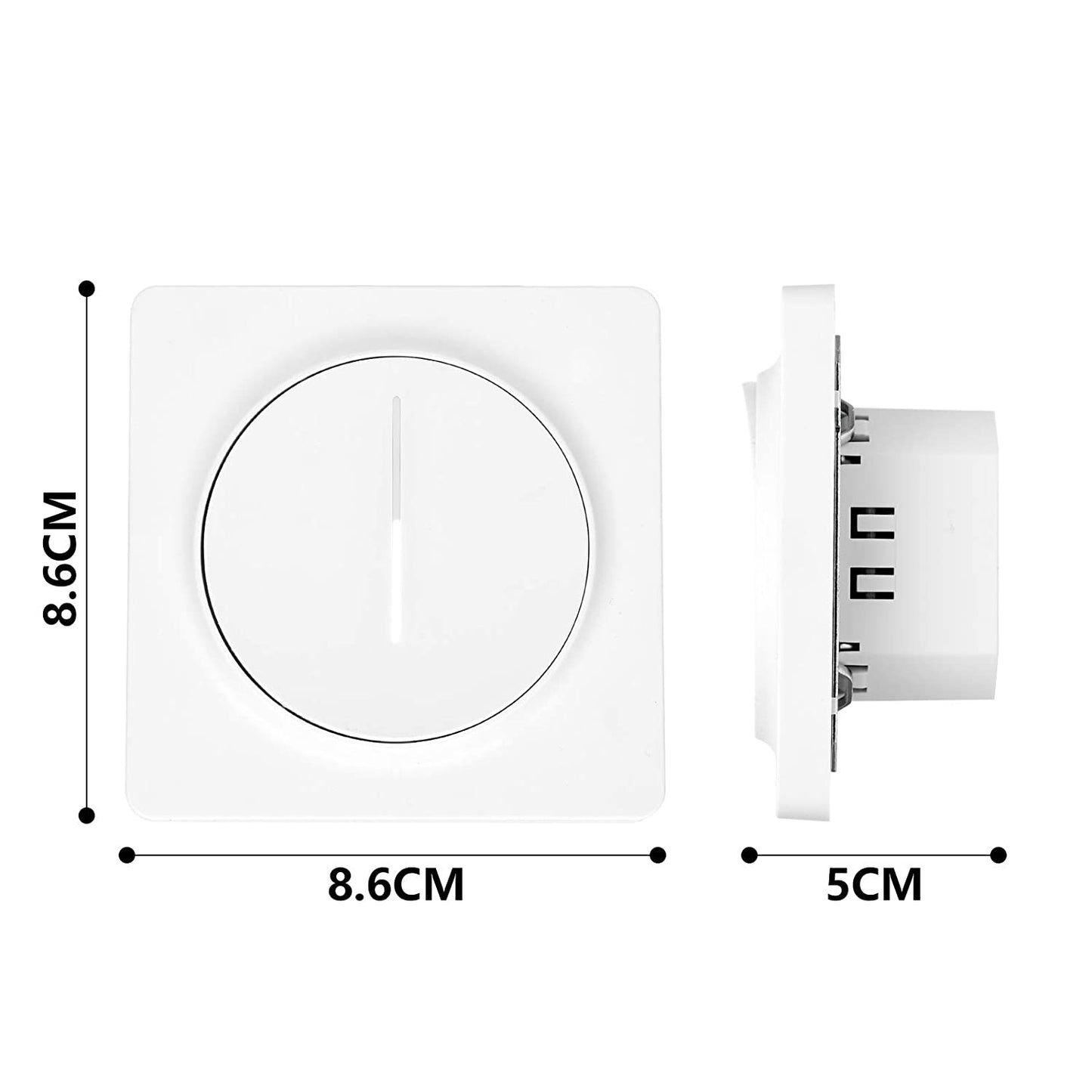 Smart Dimmer Dimmschalter Berühren mit Fernbedienung | Karnz
