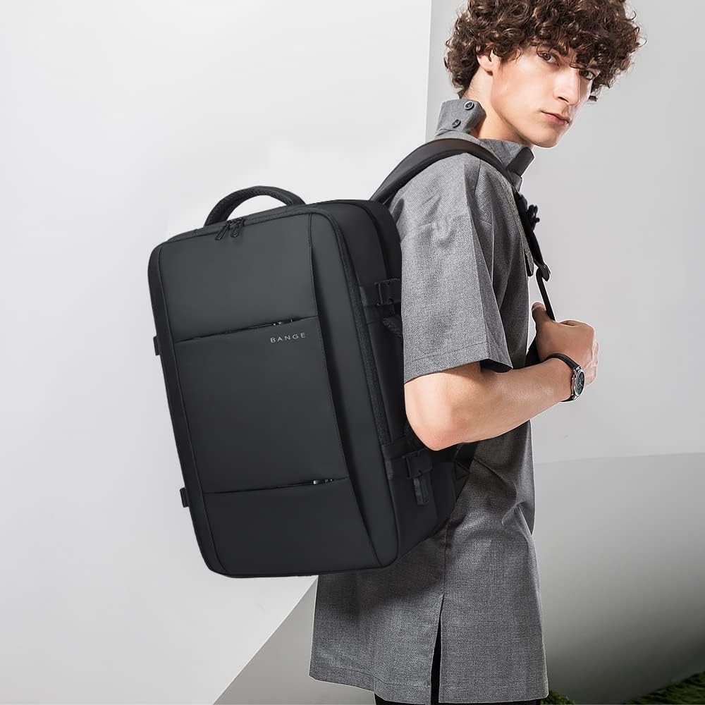 Erweiterbarer 26–45L wasserdichter Reisen-Rucksack mit Laptop-Fach & Duffle-Trage | Karnz