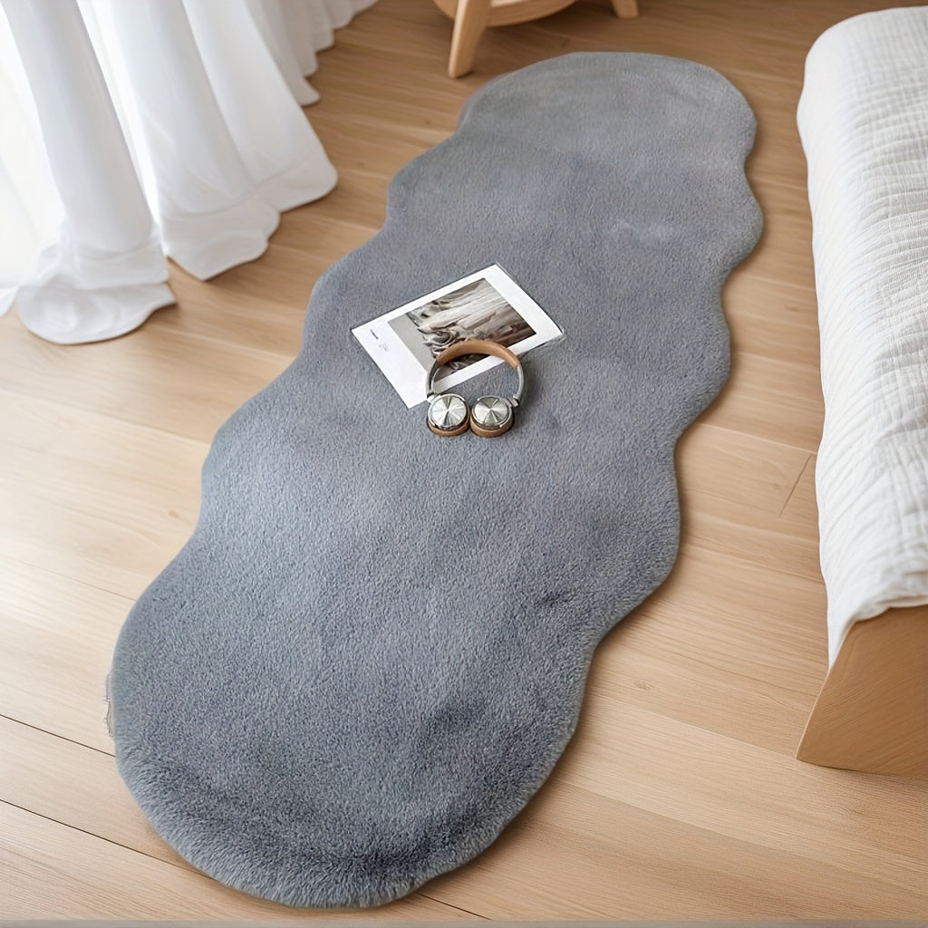 VelvetSoft Comfort Teppich – Waschbarer rutschfester plüsch Fußmatte für jeden Raum | Karnz