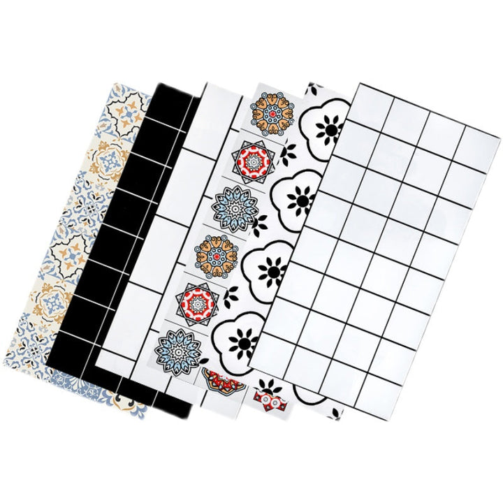 Quadratische Mosaikfliese zum Abziehen und Anbringen für Küche und Bad