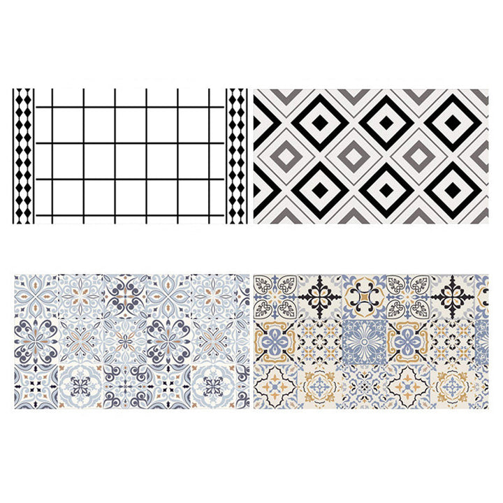 Quadratische Mosaikfliese zum Abziehen und Anbringen für Küche und Bad