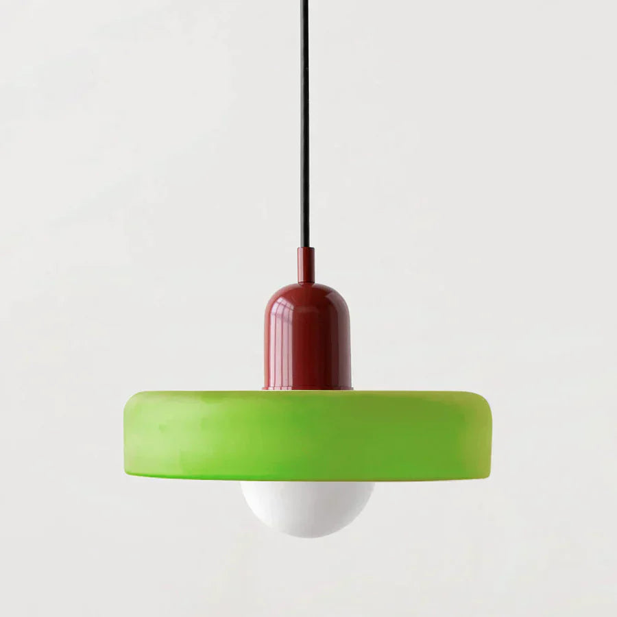 Skandinavische Pendelleuchte für Wohnzimmer und Esszimmer – Minimalistisches Design mit einstellbarer Höhe – Glas | Karnz