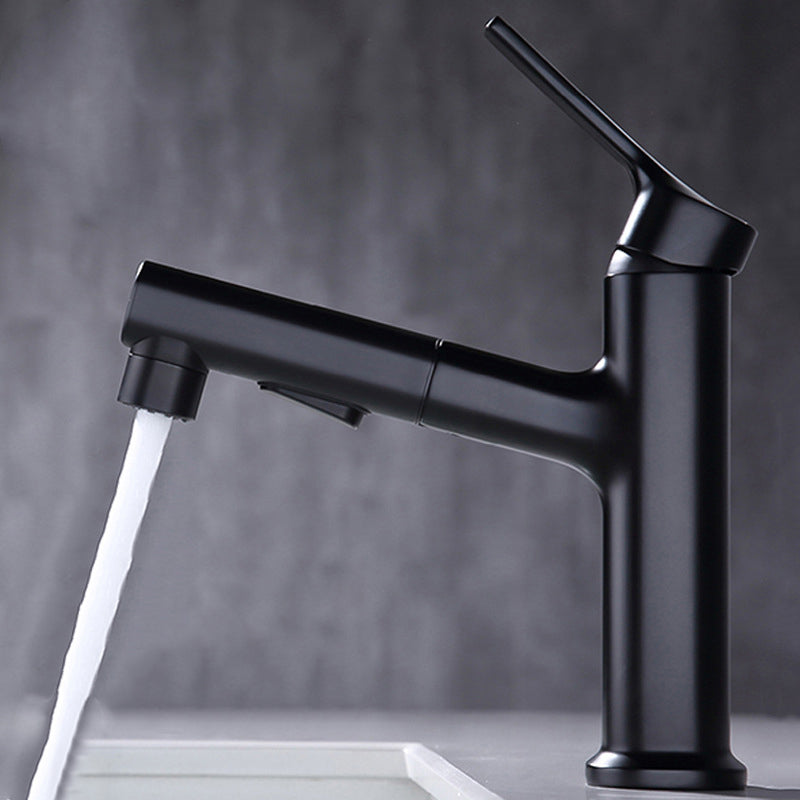 Rundes Vessel Sink Badezimmerarmatur Einfacher Stil Armatur mit Messingmaterial