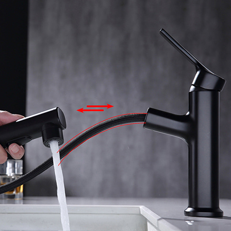 Rundes Vessel Sink Badezimmerarmatur Einfacher Stil Armatur mit Messingmaterial