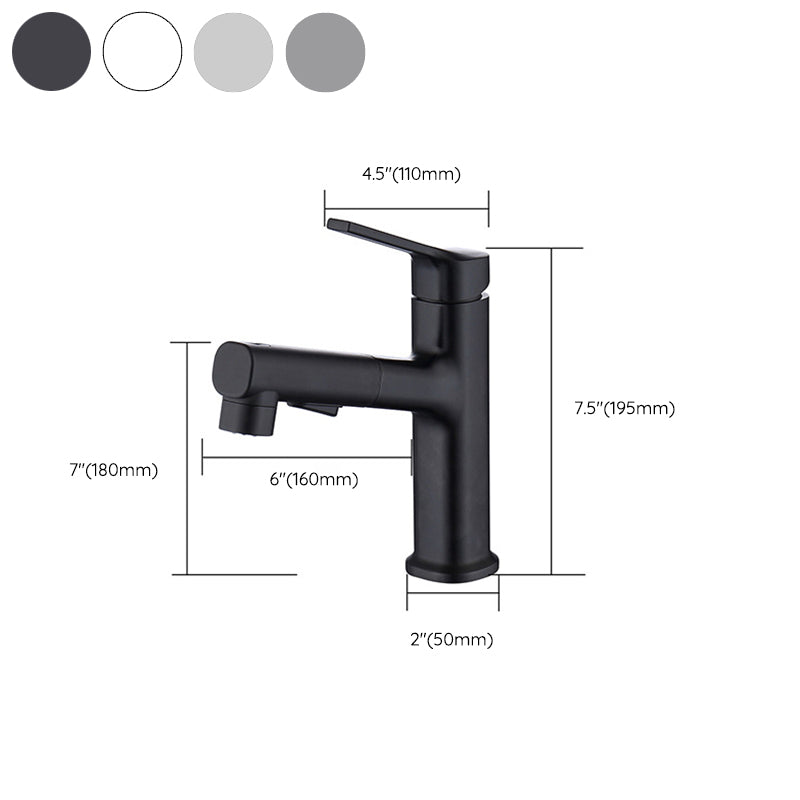 Rundes Vessel Sink Badezimmerarmatur Einfacher Stil Armatur mit Messingmaterial