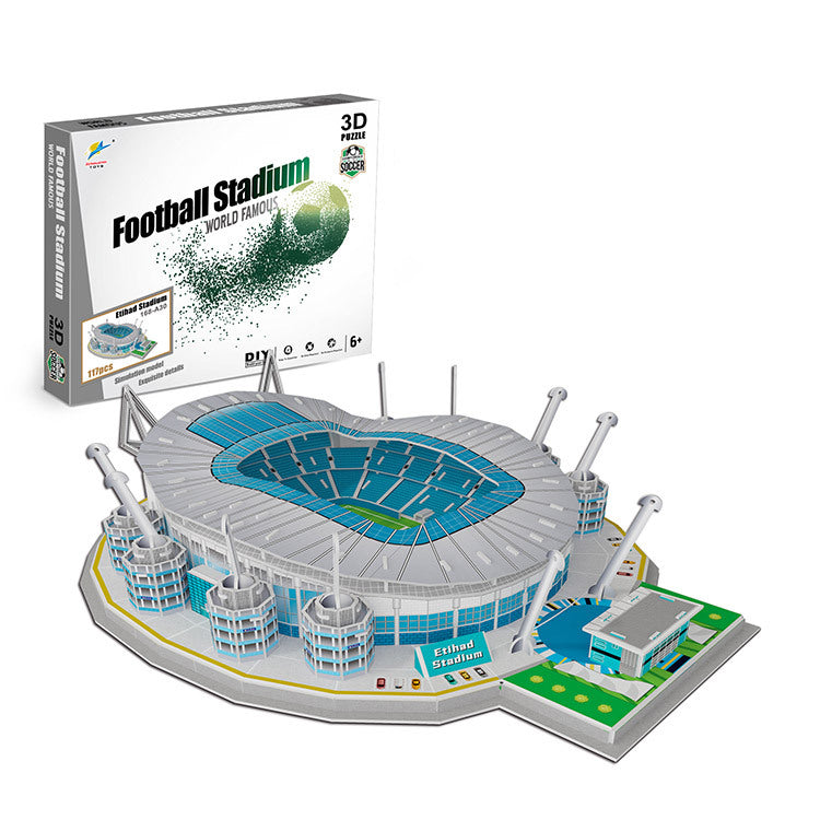 3D-Puzzle-Fußballstadion