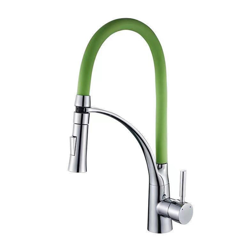 Moderne 1-Hand Waschbeckenarmaturen Kupfer Berührungslos mit Wasserspender Standard Küchenarmatur