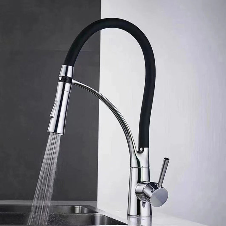 Moderne 1-Hand Waschbeckenarmaturen Kupfer Berührungslos mit Wasserspender Standard Küchenarmatur