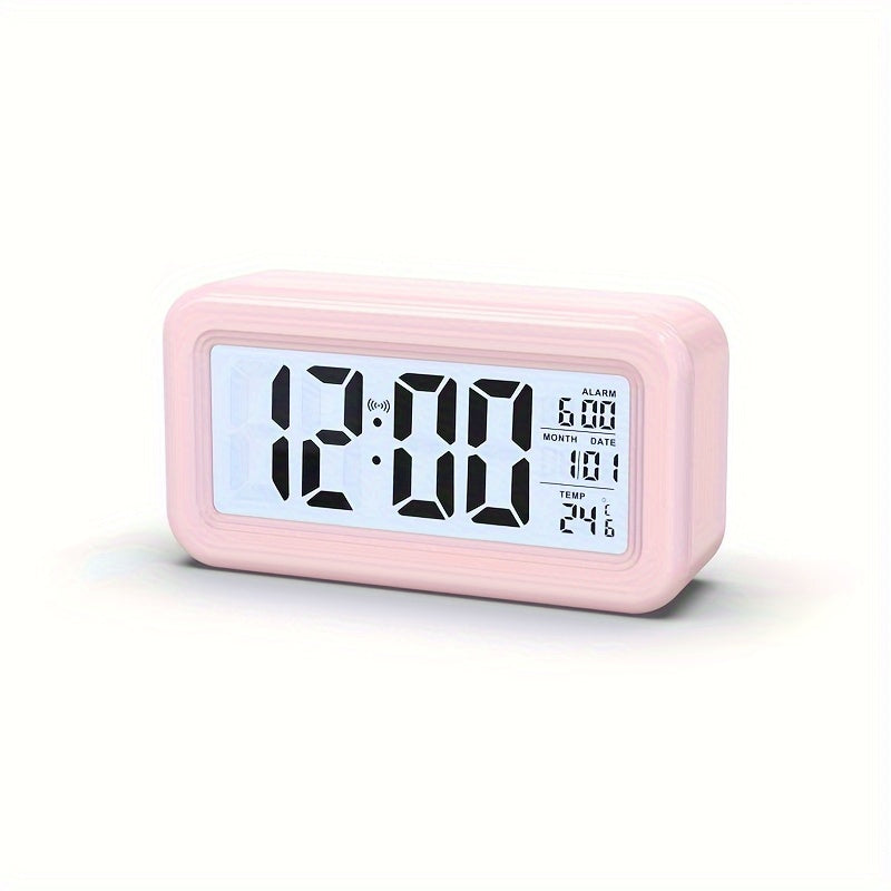 Sandsberg | Schlanker Digitaler Wecker | LCD-Anzeige mit Schlummerfunktion | Mehrere Farben