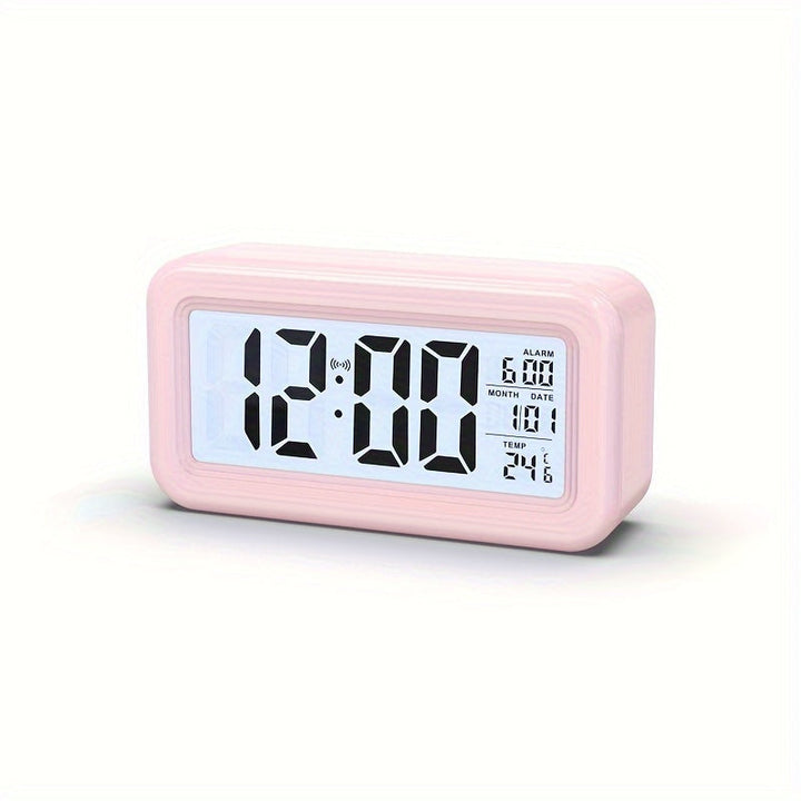 Sandsberg | Schlanker Digitaler Wecker | LCD-Anzeige mit Schlummerfunktion | Mehrere Farben
