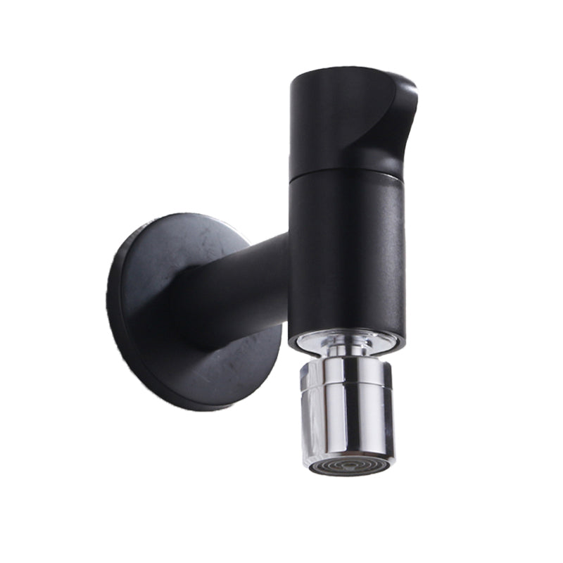 Moderner, wandmontierter Badezimmer-Armaturenknopfgriff aus massivem Messing, rund