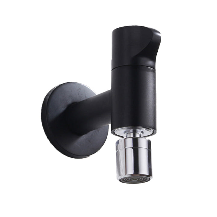 Moderner, wandmontierter Badezimmer-Armaturenknopfgriff aus massivem Messing, rund
