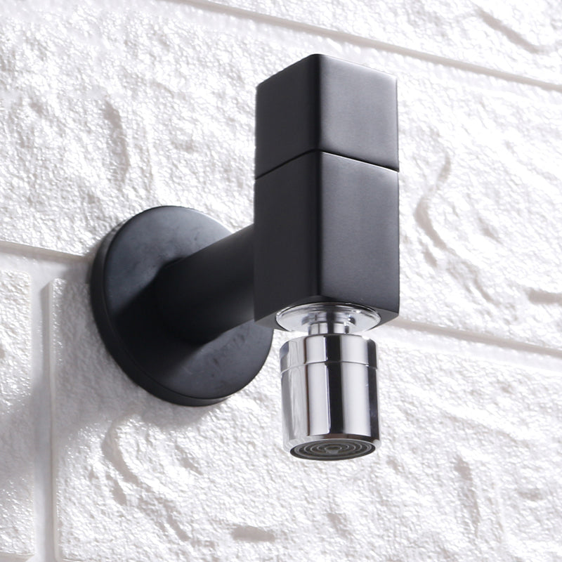 Moderner, wandmontierter Badezimmer-Armaturenknopfgriff aus massivem Messing, rund