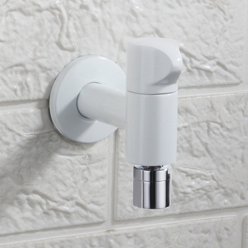 Moderner, wandmontierter Badezimmer-Armaturenknopfgriff aus massivem Messing, rund