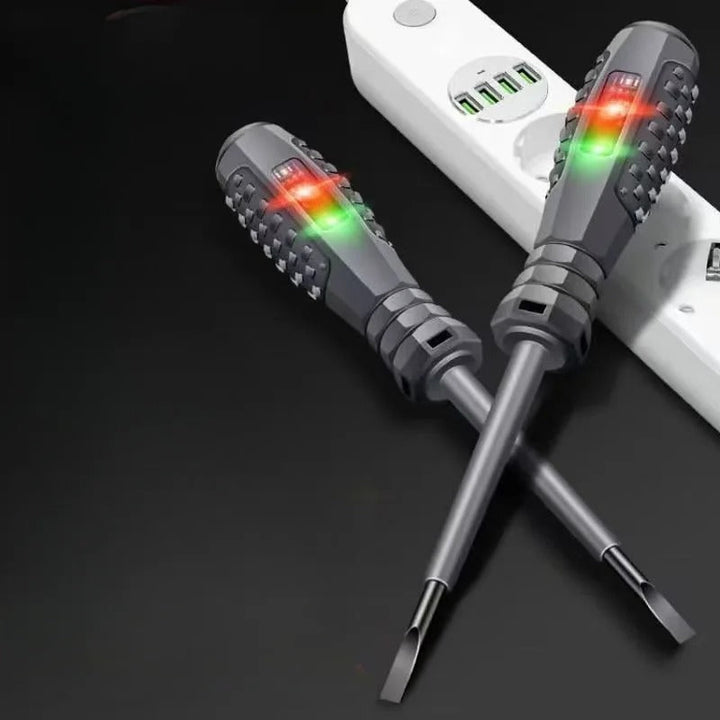 Magnetischer Schraubendreher und Prüfstift | Präzisionswerkzeug mit doppelter Funktion | Karnz