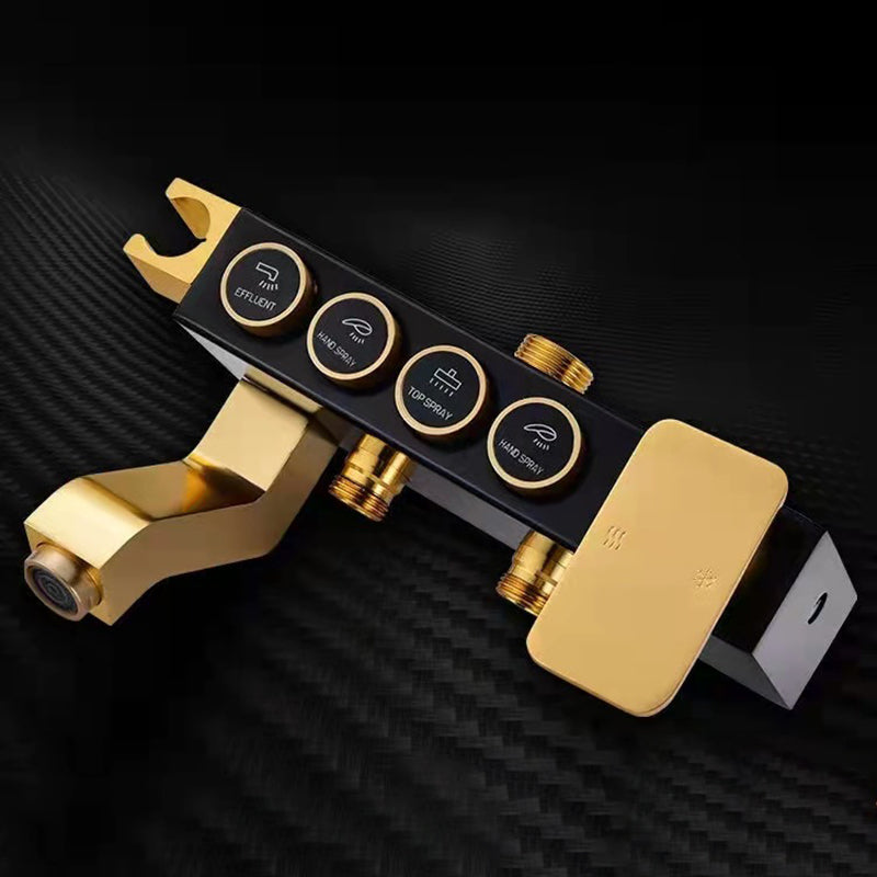 Modern verstellbarer Wasserfluss Duscharmaturen Duscharm Duschanlage an der Wand