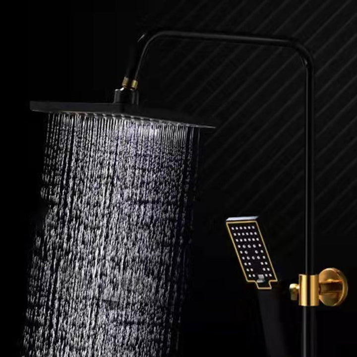 Modern verstellbarer Wasserfluss Duscharmaturen Duscharm Duschanlage an der Wand