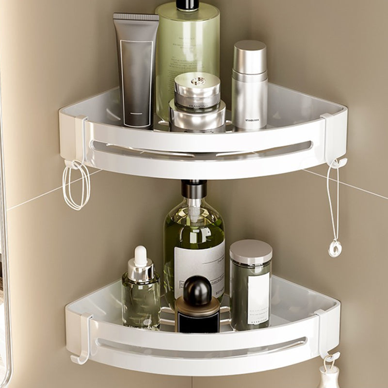 Modernes Badezimmerzubehör Set Handtuchstange Weiß Badregal Badezimmerzubehör Set