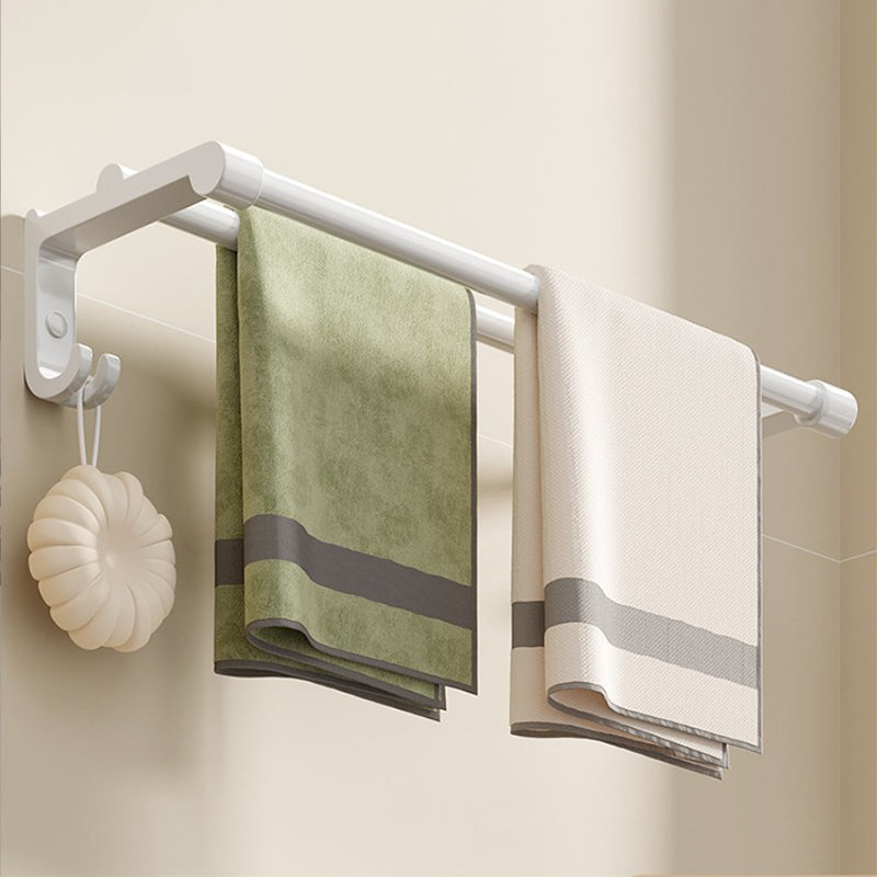 Modernes Badezimmerzubehör Set Handtuchstange Weiß Badregal Badezimmerzubehör Set
