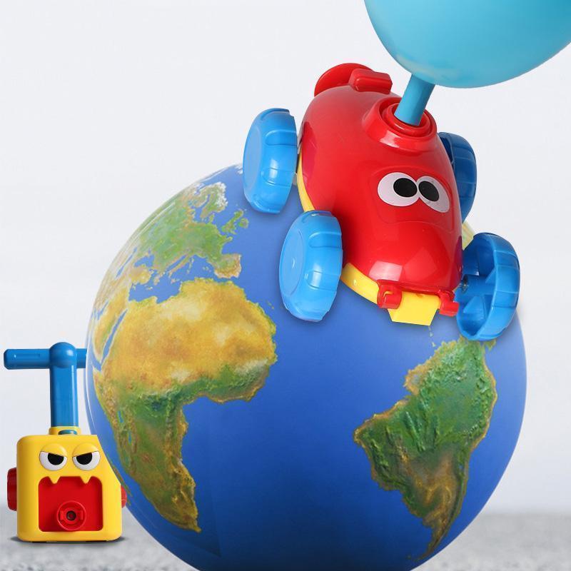 Spielzeugauto mit aufblasbarem Ballon für Kinder | Karnz