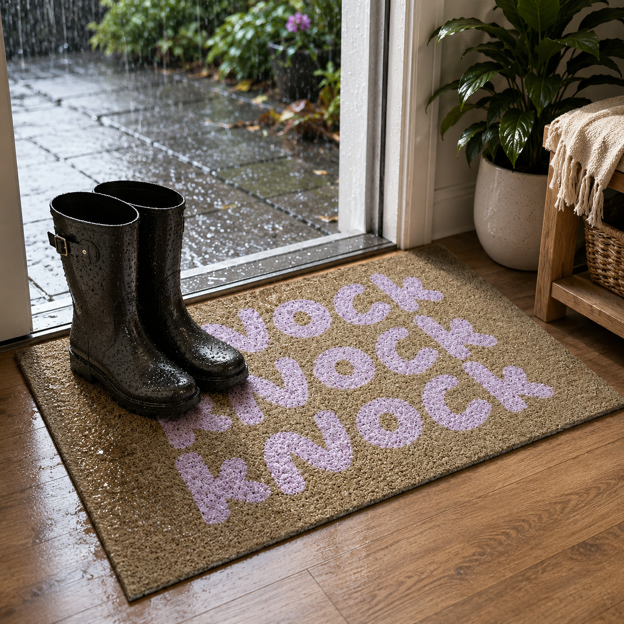 CleanEntry Pro PVC Fußmatte mit strukturierter Oberfläche | Karnz