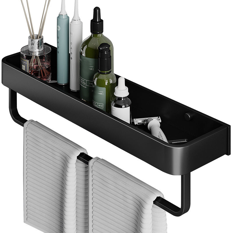 Zeitgenössisches Badezimmer Zubehör Hardware Set Aluminium Badezimmerregal
