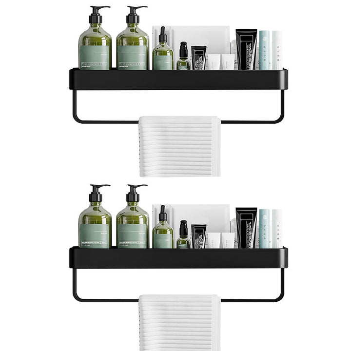 Zeitgenössisches Badezimmer Zubehör Hardware Set Aluminium Badezimmerregal