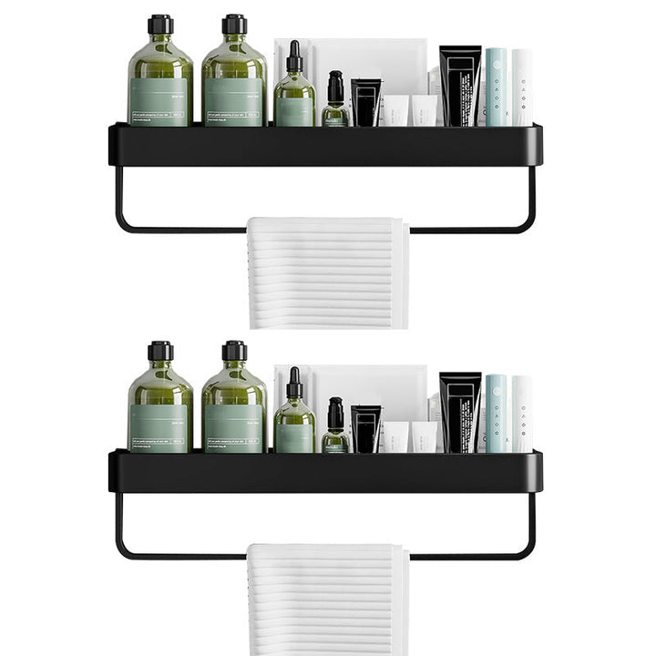 Zeitgenössisches Badezimmer Zubehör Hardware Set Aluminium Badezimmerregal