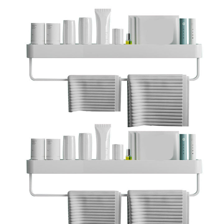 Zeitgenössisches Badezimmer Zubehör Hardware Set Aluminium Badezimmerregal