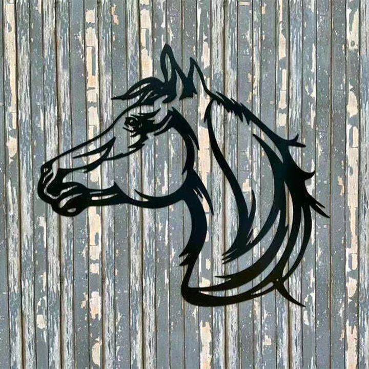 Vivolux | Bauerhof Metall Kunst Außendekoration