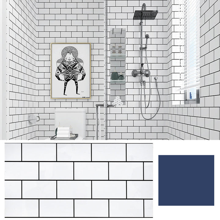 Moderne Badezimmer Peel and Stick Wandfliesen Einzelne Fliese Peel and Stick Wandfliese