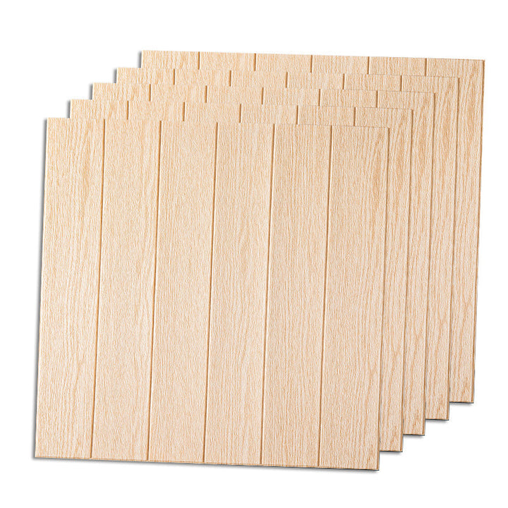 Wohnbereich Wandverkleidung Peel and Stick Holzoptik Design Wasserdichte Wandverkleidung