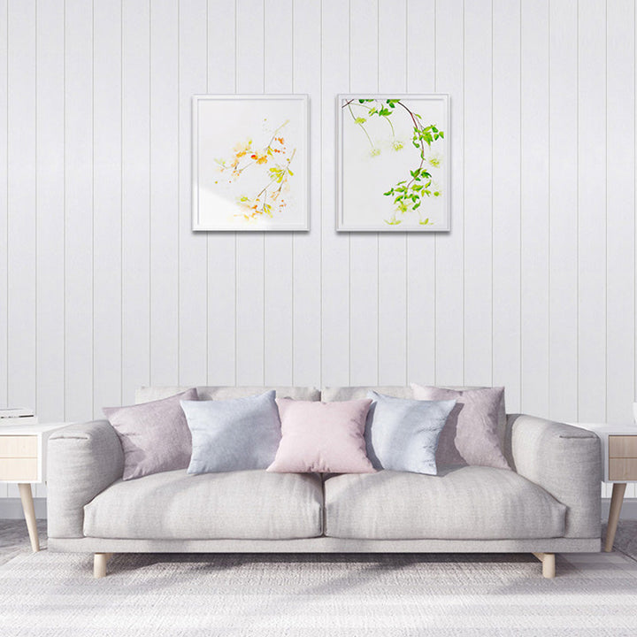 Wohnbereich Wandverkleidung Peel and Stick Holzoptik Design Wasserdichte Wandverkleidung