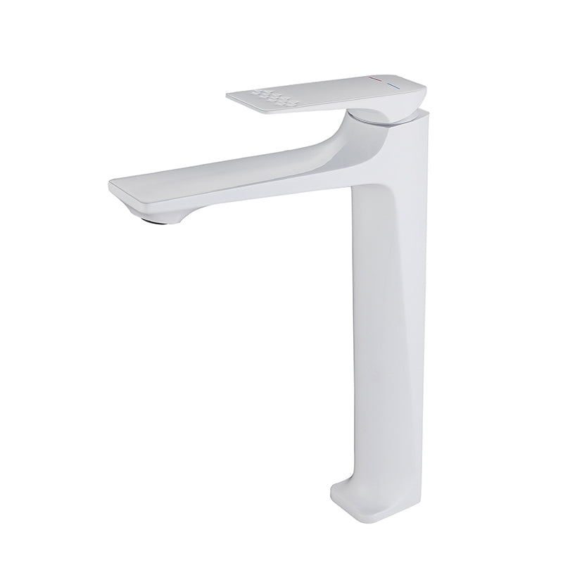 Moderner Aufsatzwaschbecken Wasserhahn Kupfer Hebelgriff Niedriger Bogen Aufsatzwaschbecken Wasserhahn für das Badezimmer