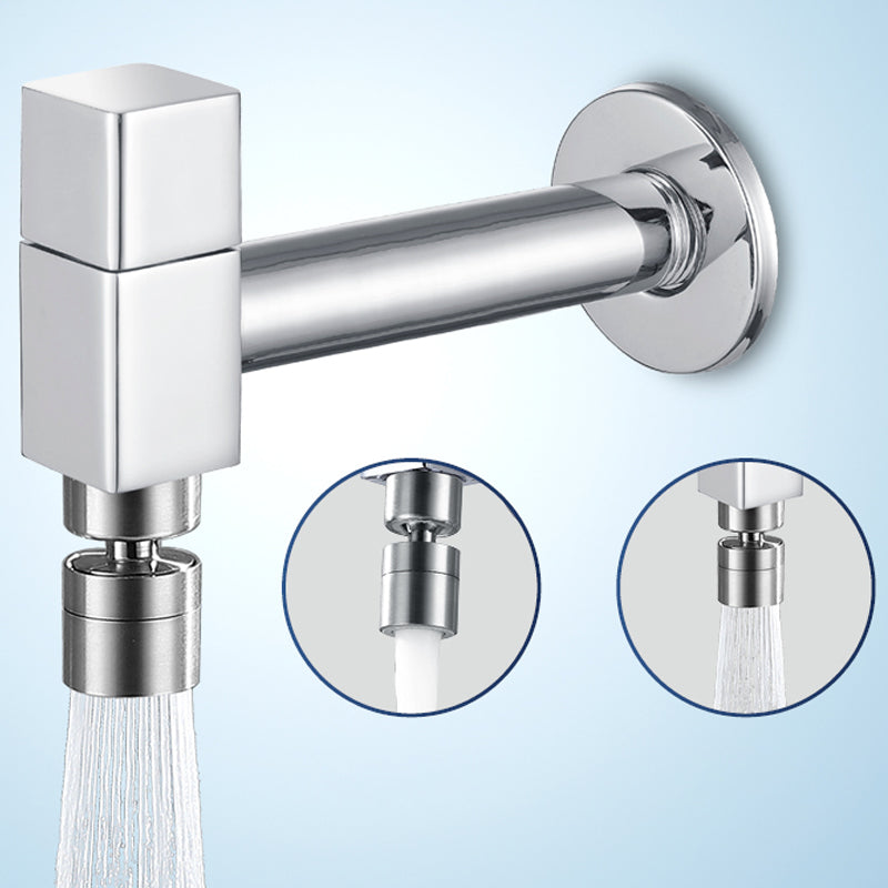 Industrie Wandmontierte Badezimmer Wasserhahn Griff Solide Messing Anschluss