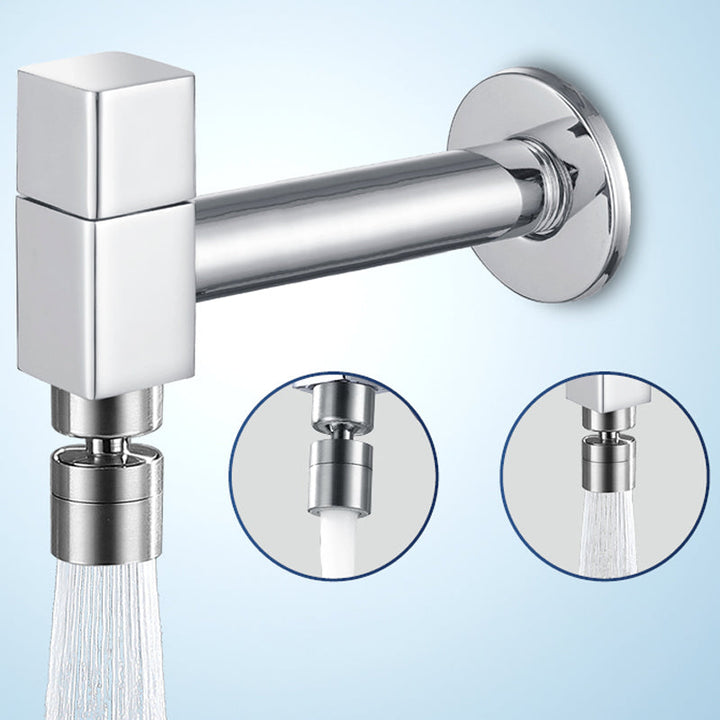 Industrie Wandmontierte Badezimmer Wasserhahn Griff Solide Messing Anschluss
