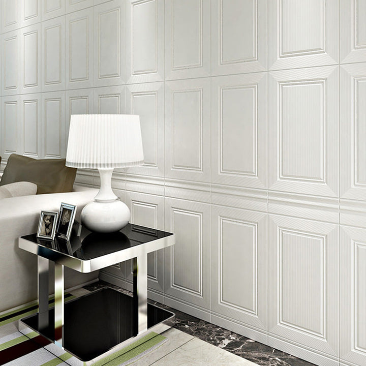 Moderner Stil Innenwandverkleidung Peel and Stick Geometrische Textur Wandverkleidung