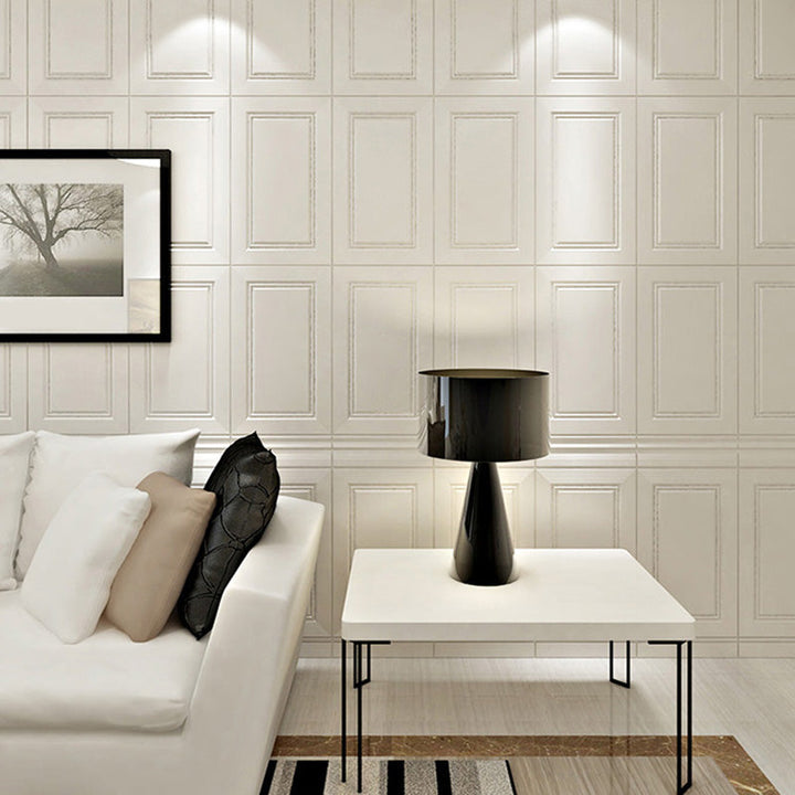 Moderner Stil Innenwandverkleidung Peel and Stick Geometrische Textur Wandverkleidung