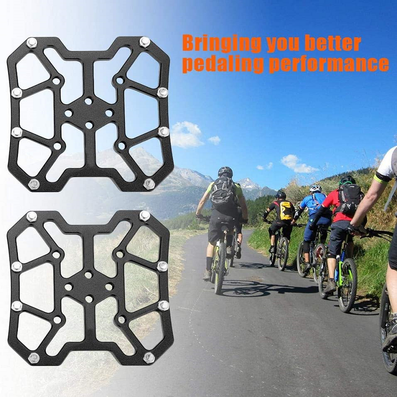 Pedaladapter aus Aluminiumlegierung ohne Klemmen (ein Paar)